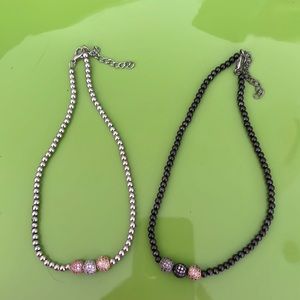 Beautiful beaded chokers.